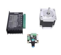 Garosa Kit de Controlador de Motor Paso a Paso Nema23 con Alto par y Modos Ajustables para Máquinas CNC e Impresoras 3D Diámetro del Eje de 56 Mm