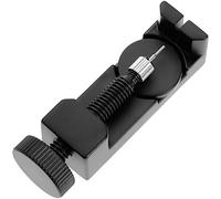 Garosa Kit de Eliminación de Eslabones de Reloj, Juego de Herramientas de Metal para Ajuste de Correa con 3 Agujas, Entusiastas de los Relojes y Proyectos de Bricolaje (Black)