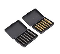 Garosa Kit de Extractores de Tornillos Dañados de 12 Piezas, Juego de Herramientas HSS con Acero de Alta Velocidad Premium para Pernos Oxidados, Ideal para Reparación de Automóviles y del Hogar