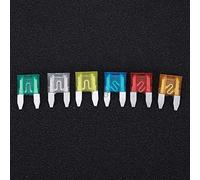 Garosa Kit de Fusibles para Coche, Juego de Plástico de Protección de Circuito de 120 Uds para Mantenimiento Automotriz con Diseño de Fusión Rápida para Reparación de Vehículos