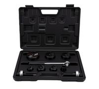 Garosa Kit de Perforadora de Orificios Ciegos, Controlador Manual de 6 | Llave de Trinquete CRV de 19 Mm, Matrices de Acero de Aleación, Expulsión Automática de Geometría Dividida, Se Adapta a