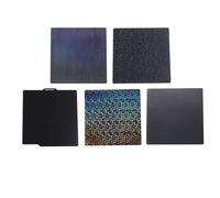 Garosa Kit de Placa de Construcción para Impresora 3D, Hoja de Construcción Magnética Fuerte PEI 65Mn con 4 Películas de Transferencia para P1S P1P