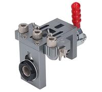 Garosa Kit de Plantilla de Orificio de Bolsillo 3 en 1, Guía de Perforación para Madera, Herramienta para Ensamble de Carpintería con de Fijación Precisa, Fácil de Usar