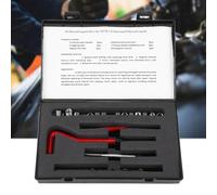 Garosa Kit de Reparación de Roscas Herramienta de Inserción de Acero Inoxidable M7x1 con Llave de Taladro Helicoidal Juego de 25 Piezas para Roscas Dañadas en Equipos Industriales y Automotrices