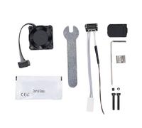 Garosa Kit Hotend de Impresora 3D con Ventilador de Boquilla de Acero Endurecido de 0,4 Mm Conjunto de Calentamiento Rápido Antifugas Mejorado Reemplazo Directo para P1P P1S