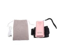 Garosa Lámpara de Curado de Peluca LED de Luz de Extensión de Cabello Recargable 5 Segundos de Cura Rápida con Batería de 3000 MAh para Uso Profesional de Salón Doméstico (Oro rosa)