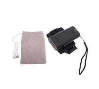 Garosa Lámpara de Curado de Peluca LED de Luz de Extensión de Cabello Recargable 5 Segundos de Cura Rápida con Batería de 3000 MAh para Uso Profesional de Salón Doméstico (BLACK)