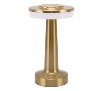 Garosa Lámpara de Mesa LED Portátil con Sensor Táctil 5V 1W Lámpara de Noche Recargable USB 3 Colores Lámpara Táctil para Bar KTV Hotel Cafetería Mesita de Noche