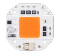 Garosa LED COB luz de Cultivo para Plantas, Espectro Completo 380-800 NM, l¨¢mpara para invernaderos y Sistemas hidrop¨®nicos, Chip de Alta eficiencia, Voltaje 220 V, Tama?o 5,5 x 5,5 cm