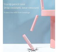 Garosa Lindo Estuche para Lápices, Diseño Hexagonal Duradero, Caja de Lápices Multifunción con 6 y Regla para Niños y útiles Escolares (P-3)