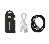 Garosa Linterna de Bolsillo Llavero Multifunción Abrebotellas Linternas Silbato Impermeable Luz de Emergencia con Múltiples Modos de Iluminación Luz Blanca Luz Roja Luz Azul con Cordón