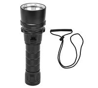 Garosa Linterna de buceo impermeable IPX8 5000lm, luz de buceo L2 con atenuador sin escalones para buceo submarino, linterna sumergible resistente al agua para actividades acuáticas