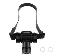 Garosa Linterna Frontal de Buceo 8000LM 3 Modos Aleación de Aluminio Anfibio IPX8 Luz Amarilla Impermeable 100m Linterna de Natación Subacuática para Pesca Deportes Submarinos