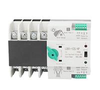 Garosa LQQ1-125 4P AC400V Interruptor de Transferencia Automática de Doble Potencia Interruptor de Cambio de Generador de Doble Potencia para Equipos Eléctricos
