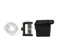 Garosa Luz de Inspección de Pintura LED de Mano 15W 1500lm Herramienta Auxiliar de Pulido de Pared con Soporte de Silicona Lente Gran Angular Brillo Ajustable para Detección de (ABS+gel de sílice)