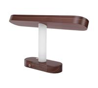 Garosa Luz de Mesa Recargable Lámpara de Exhibición de Joyería Componentes Electrónicos de Madera de Haya Acrílico Inalámbrico Batería de Litio de 200 MA 1200 MAh Configuraciones de