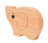 Garosa Luz de Pared de Elefante Lindo Luz de Pared de Pasillo ABS Madera Maciza Batería 3A Distancia de Detección Excluida 3,0 M 9,8 Pies Sensor de Alta Respuesta con Pilas para