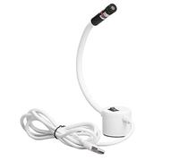 Garosa Luz de Posicionamiento, Marcador Localizador de Luz de Línea Cruzada Verde para Alineación Luz de Máquina de Coser Portátil Cuello de Cisne Giratorio de 360 ° Silicona,