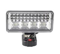Garosa Luz de Trabajo LED Lámpara de Trabajo con Batería de Litio ABS 216W 11200LM 2 Modos Ángulo Ajustable 6500K para Pesca Caza Uso en el Lugar de para BL1815 BL1840 BL1850 BL1830 BL1820 BL1860