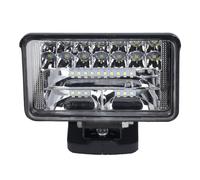 Garosa Luz de Trabajo LED Lámpara de Trabajo LED Inalámbrica 4 Pulgadas ABS 18 V con Batería de Litio Portátil de Alto Brillo para Camping, Construcción, Garaje, Reparación, Uso en el Lugar de