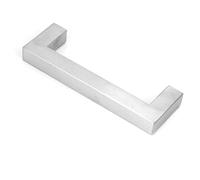Garosa Manija Cuadrada para Gabinete de Acero Inoxidable 304, Estilo Simple con Orificios Precisos para Cajones de Gabinete y Armario (128mm)