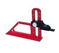 Garosa Medidor de de Sierra de Mesa, Aleación de Aluminio 0-60 Mm Herramienta Multifuncional para Carpintería de 45° para Ajustes Precisos de la Hoja y Mediciones de Profundidad en Sierras de Mesa