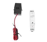 Garosa Medidor de Energía Inteligente Monitor de Potencia de Carril DIN Monofásico con Aplicación WiFi Monitoreo en Tiempo Real para el Hogar, Escuela, Dormitorio, Hotel, Fábrica