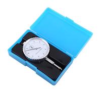 Garosa Medidor de Indicador de Cuadrante, Herramienta de Medición de Metal con Rango de 0-10 Mm y Precisión de 0,01 Mm para Medición de Empuje y Agotamiento del Eje