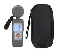 Garosa Medidor de Luz Digital, Cabezal Fotosensible Giratorio de 360 Grados Probador de Iluminancia 200000lx con Función de Retención de Medición Múltiple, para Bibliotecas, Aulas,