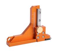 Garosa Medidor de para Carpintería, Regla Mecanizada CNC de Aleación de Aluminio con Escala de Profundidad Interior y Medición de Exterior, para Configuración de Hojas de Sierra y