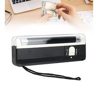Garosa Mejor Verificador de Dinero UV, Equipo Portátil para Cajeros, Compacto y Ligero, Detector de Billetes, Amplia Gama de Aplicaciones, con Detección de Marcas de Agua y Luz UV, para