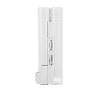 Garosa Microscopio de Bolsillo Lente de Vidrio óptico Microscopio LED Lupa 40X para Teléfonos Móviles Universales Anillo de Enfoque Portátil Imágenes Claras para Estudiantes Visualización de Campo