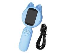 Garosa Microscopio para Niños con Pantalla IPS de 2 Pulgadas Microscopio Digital Portátil 8 Luces LED Herramienta de Exploración Científica para Niños Regalo Educativo