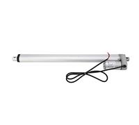 Garosa Mini Actuador Eléctrico Lineal Actuador de Movimiento Lineal de AleacióN de Aluminio Blanco de 400 Mm 12 V 750 N 10 Mm S IP65 para sofá de Masaje de Elevación de Cama Médica (#1)