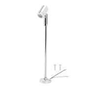 Garosa Mini Foco LED para Escaparate de Joyería, Accesorio de Iluminación DC12 V, Mini Luz Artística Vertical, Foco para Armario, Cuidado de los Ojos para Vitrinas de Porche, (Luz