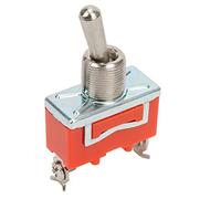 Garosa Mini Interruptor de Palanca Interruptor de Palanca de 2 Pines AC 250 V 15 A ON OFF 2 Posiciones 10 Piezas para Uso de Energía del Circuito de Control del Panel por Usuarios de Bricolaje y