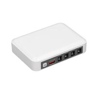 Garosa Mini UPS 6000mAh Fuente de Alimentación Ininterrumpida 5V/9V/12V Salida Router Batería de Respaldo con Indicador LED para Módem Cámara de Seguridad Durante un Corte de Energía (Enchufe de la