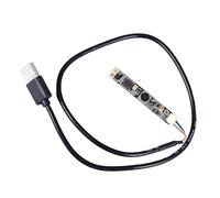Garosa Módulo de Cámara con Micrófono Dual, Placa de Cámara Web USB de 2MP 1080P HD con Micrófono AutoDual y Amplia Compatibilidad para Videoconferencias, Paneles Táctiles LCD