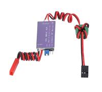 Garosa Módulo de Estabilización de Entrada de 7 a 25,5 V RC UBEC 4A 6S Modo de Interruptor de Entrada Lipo BEC con Protección Antiinterferencias y Sobrecarga para Helicóptero RC