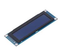 Garosa Módulo de Pantalla de 3,12 Pulgadas, Placa de Pantalla LCD SSD1322 de Vista Panorámica de Alto Contraste de 256x64 con SPI Paralelo de 8 Bits 6800 8080 para Sistemas Integrados (GREEN)