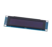 Garosa Módulo de Pantalla de 3,12 Pulgadas, Placa de Pantalla LCD SSD1322 de Vista Panorámica de Alto Contraste de 256x64 con SPI Paralelo de 8 Bits 6800 8080 para Sistemas Integrados (YELLOW)