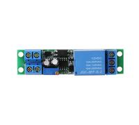 Garosa Módulo de relé de Retardo de Temporizador Ajustable de 2 Piezas para Robótica y Automatización Control de Retardo de 0-25 Segundos Metal 67x16 Mm