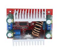 Garosa Módulo PCB Step Up, Fuente de Alimentación de Corriente Constante del Convertidor Boost con Disipadores de Calor Duales, Alta Eficiencia 96% para Computadoras, DC10 a 60V
