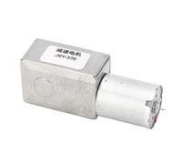 Garosa Motor de Engranaje Motor de Engranaje Helicoidal de Aleación de Zinc 24 V 30 RPM Eje de 12 Mm Autoblocante Reversible Torsión de Salida de 4 a 25 Kg Cm con Base de Montaje para Equipos de (30