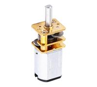 Garosa Motor de Engranajes de CC, Motor de Caja de Cambios de Metal 6 V 300 RPM, Alto Rendimiento para Proyectos de Robótica e Ingeniería