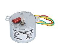 Garosa Motor de RPM bajo RPM Motor de Velocidad de Velocidad Lenta 50ktyz 220V AC Síncrono Gearmotor 2.5R/min 6W Torque Alto con Condensador para Proyectos Escolares de Bricolaje en el