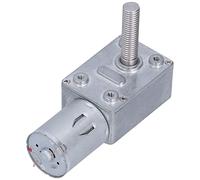 Garosa Motor Engranaje Helicoidal Industrial JGY-370, Motor Baja Velocidad Eje M8 Autoblocante DC6V 40RPM, Motorreductor