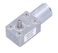 Garosa Motorreductor de Engranajes Metálicos DC 24V, bajo Ruido y Alto par, con Regulador y Función de Bloqueo Automático para Cerraduras Electrónicas Robots (24V50RPM)