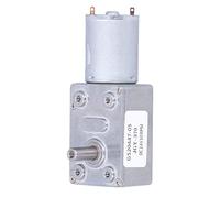 Garosa Motorreductor de Engranajes Metálicos DC 24V, bajo Ruido y Alto par, con Regulador y Función de Bloqueo Automático para Cerraduras Electrónicas Robots (24V30RPM)