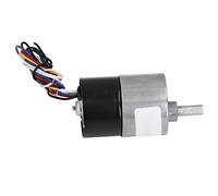 Garosa Motorreductor sin Escobillas, Motorreductor Eléctrico de bajo Ruido con DC12V, 12RPM para Equipos Automáticos y Robots (600RPM)